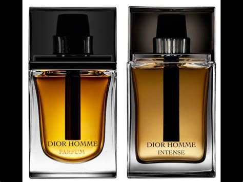 Dior Homme Intense vs parfum